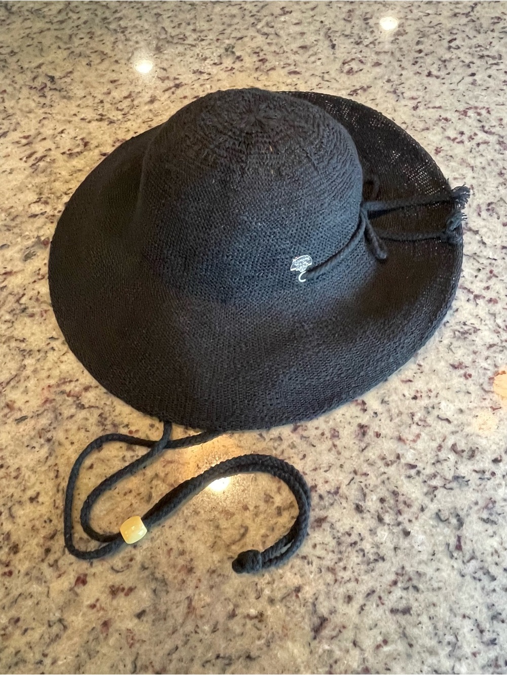 Woven wide brim banana boat sun hat one size